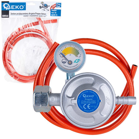 Propaan-butaan gasdrukregelaar 37 mbar 1,5 kg/u