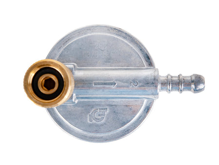 Propaan-butaan gasdrukregelaar met manometer 37 mbar 1,5 kg/u
