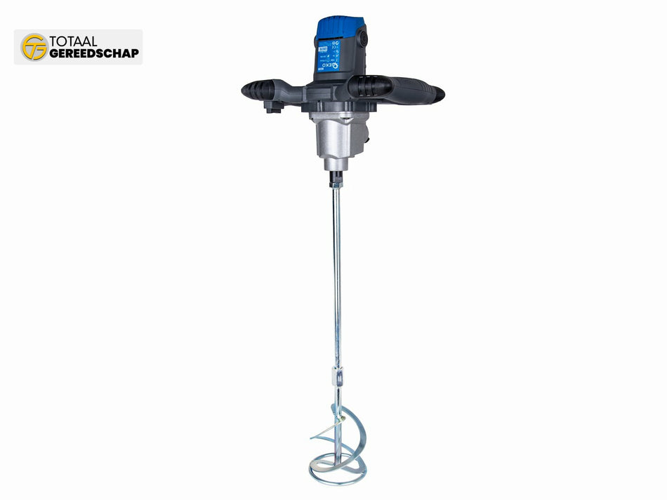 1200W elektrische verf- en mortelmenger met extra mengstaaf