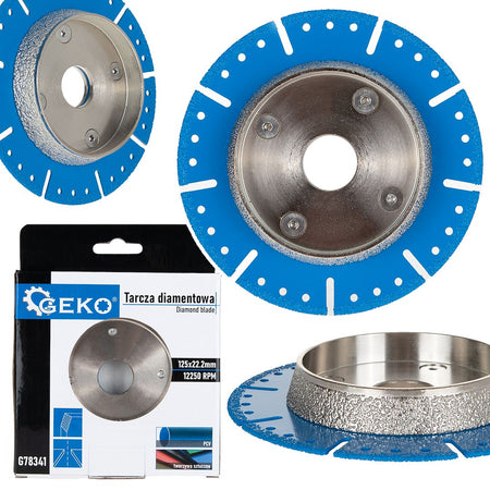 Scherende schijf voor hoeven 125 mm (middelgrof)