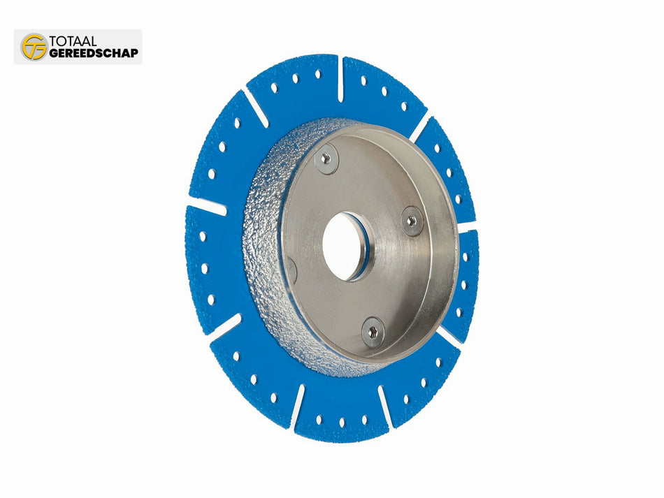 Diamond disc for cutting and chamfering PVC pipes 125mm