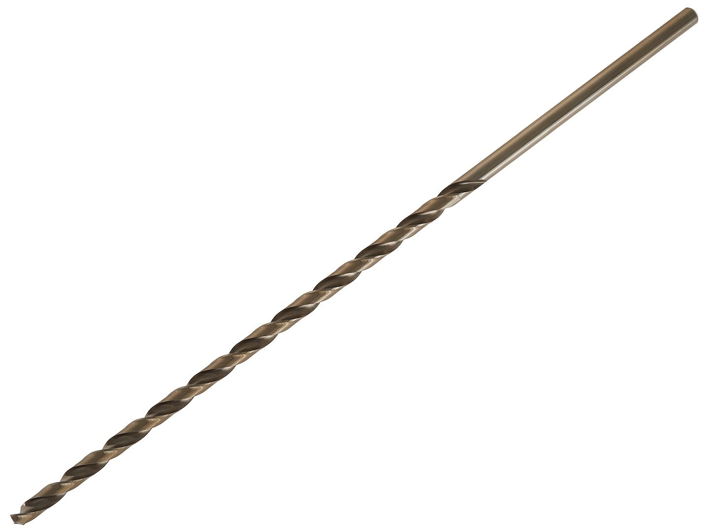 Lange HSS DIN1869 12,0 x 295mm goudkleurige metaalschroefboor