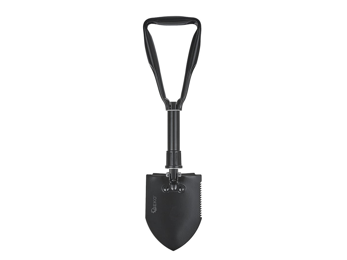 5-in-1 tactische opvouwbare schop ZWARTE SURVIVAL SERIE