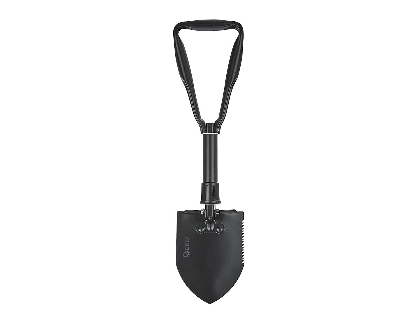 5-in-1 tactische opvouwbare schop ZWARTE SURVIVAL SERIE