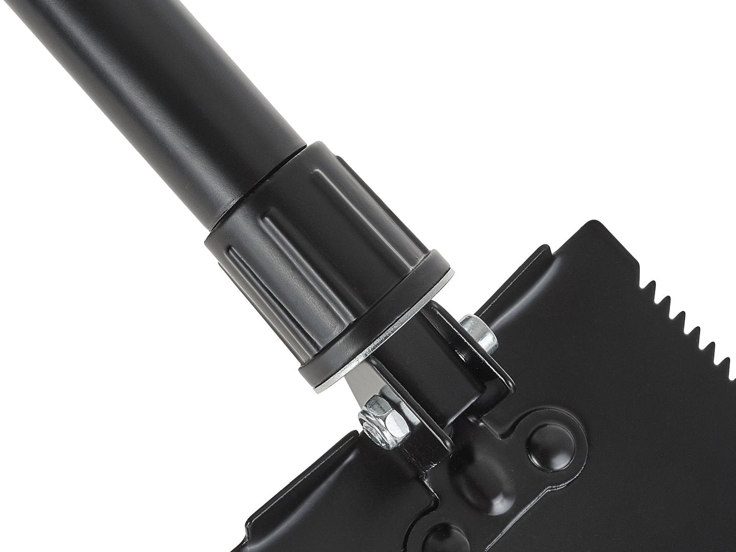 5-in-1 tactische opvouwbare schop ZWARTE SURVIVAL SERIE