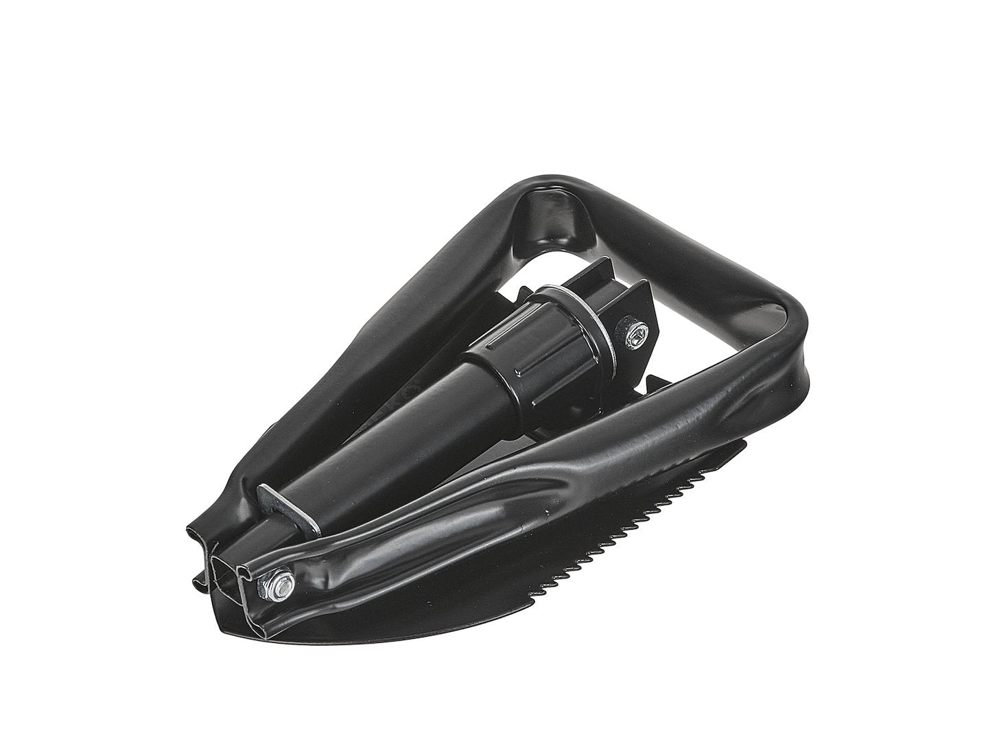 5-in-1 tactische opvouwbare schop ZWARTE SURVIVAL SERIE