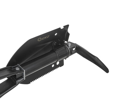 Multifunctionele tactische opvouwbare schop ZWARTE SURVIVAL SERIE