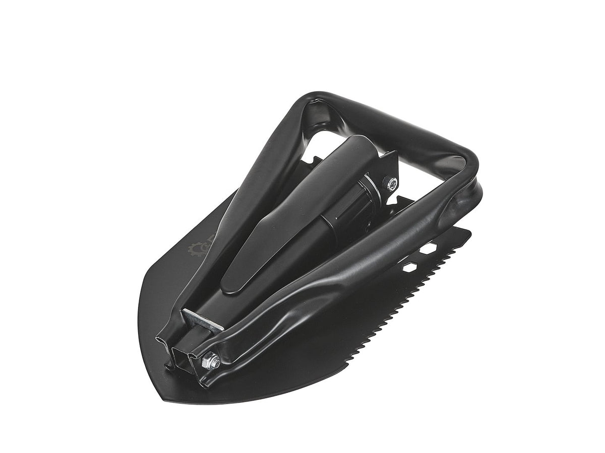 Multifunctionele tactische opvouwbare schop ZWARTE SURVIVAL SERIE