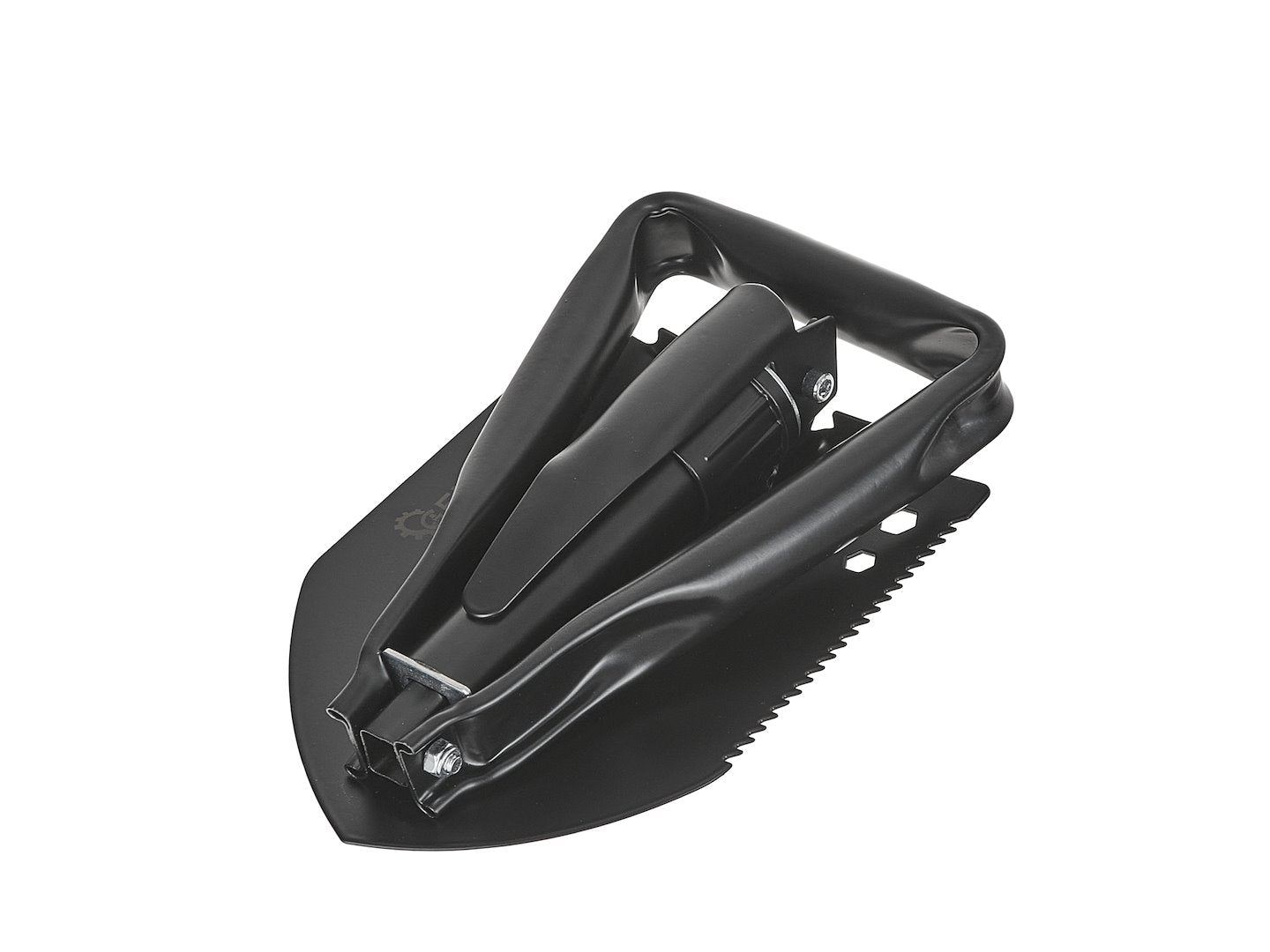 Multifunctionele tactische opvouwbare schop ZWARTE SURVIVAL SERIE