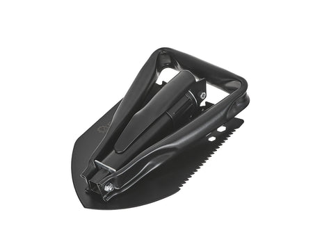 Multifunctionele tactische opvouwbare schop ZWARTE SURVIVAL SERIE