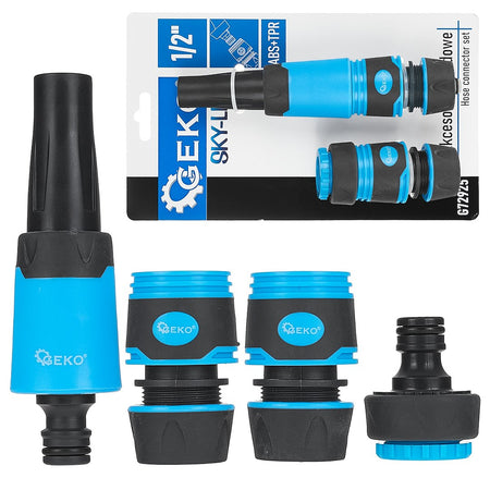 3/4" 4 stuks tuinslang aansluitset SKY-LINE serie