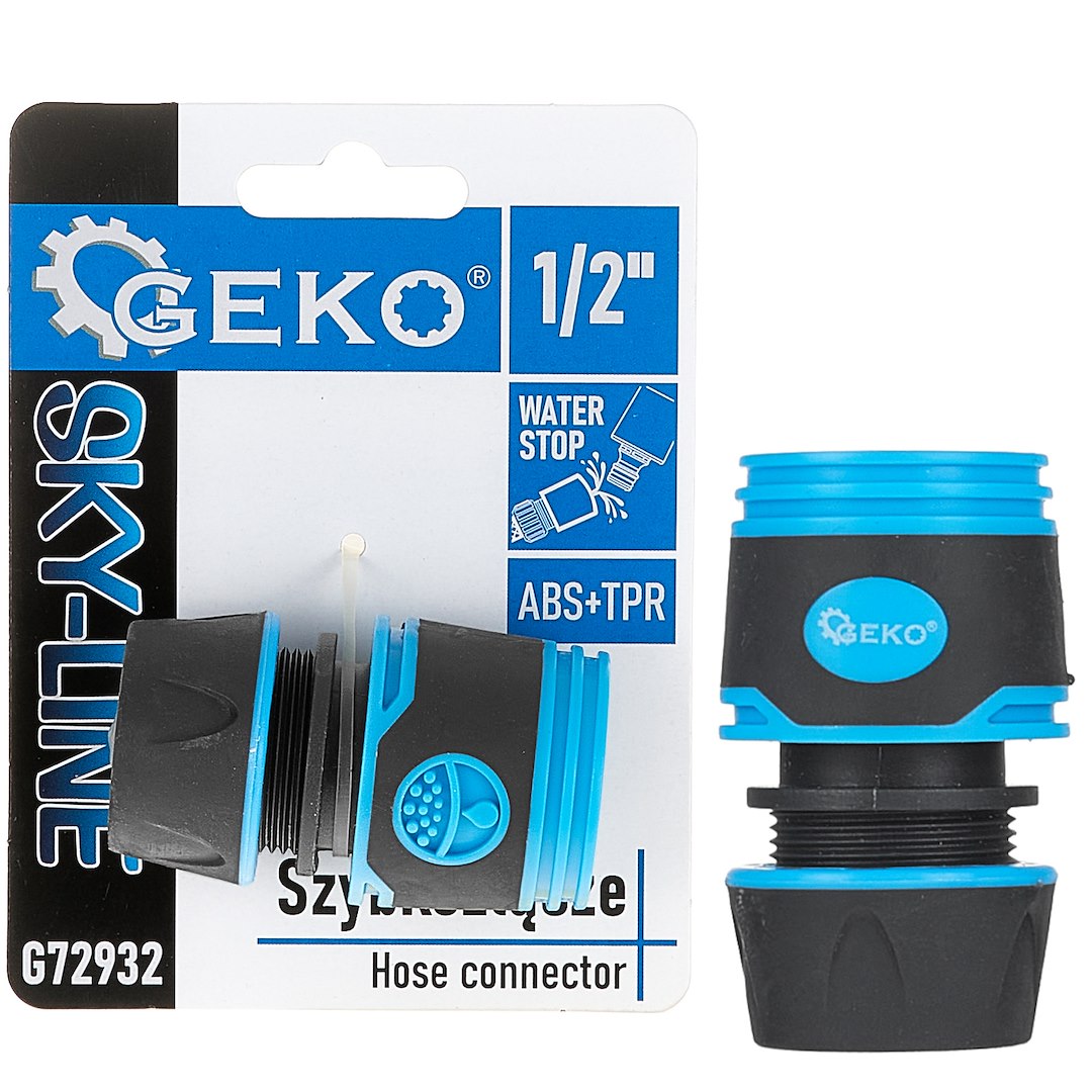 1/2" waterstop tuinslang aansluitstuk SKY-LINE serie – displaydoos