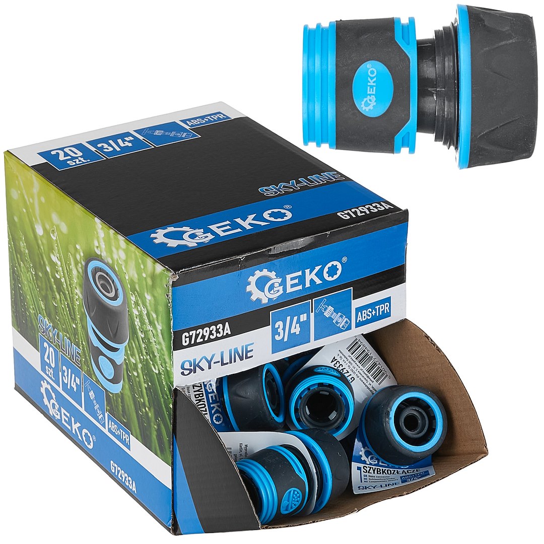 3/4" waterstop tuinslang aansluitstuk SKY-LINE serie