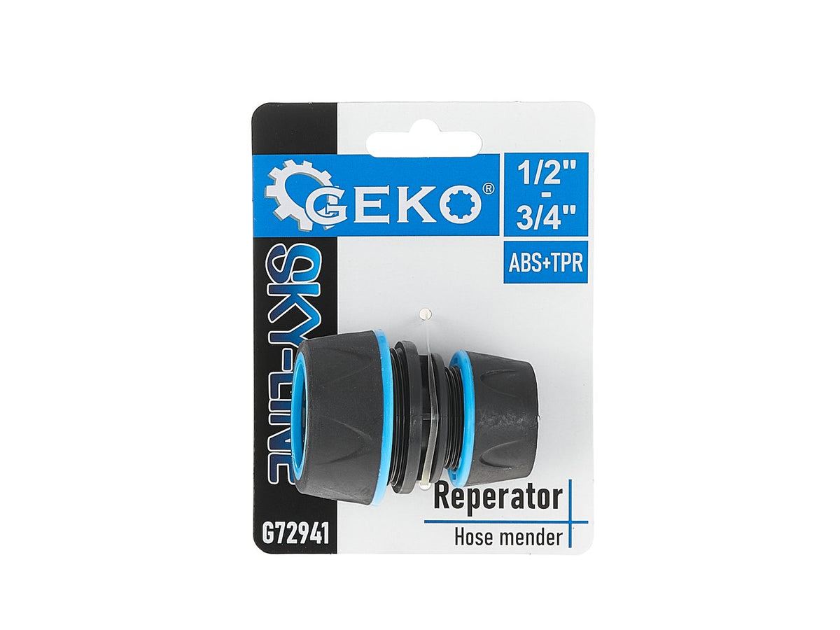 1/2" naar 3/4" tuinslang reparatiestuk SKY-LINE serie – displaydoos