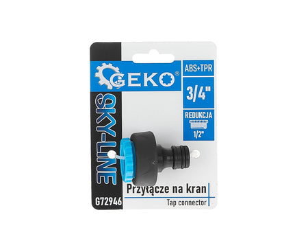 3/4" kraanadapter met 1/2" reducer SKY-LINE serie – displaydoos