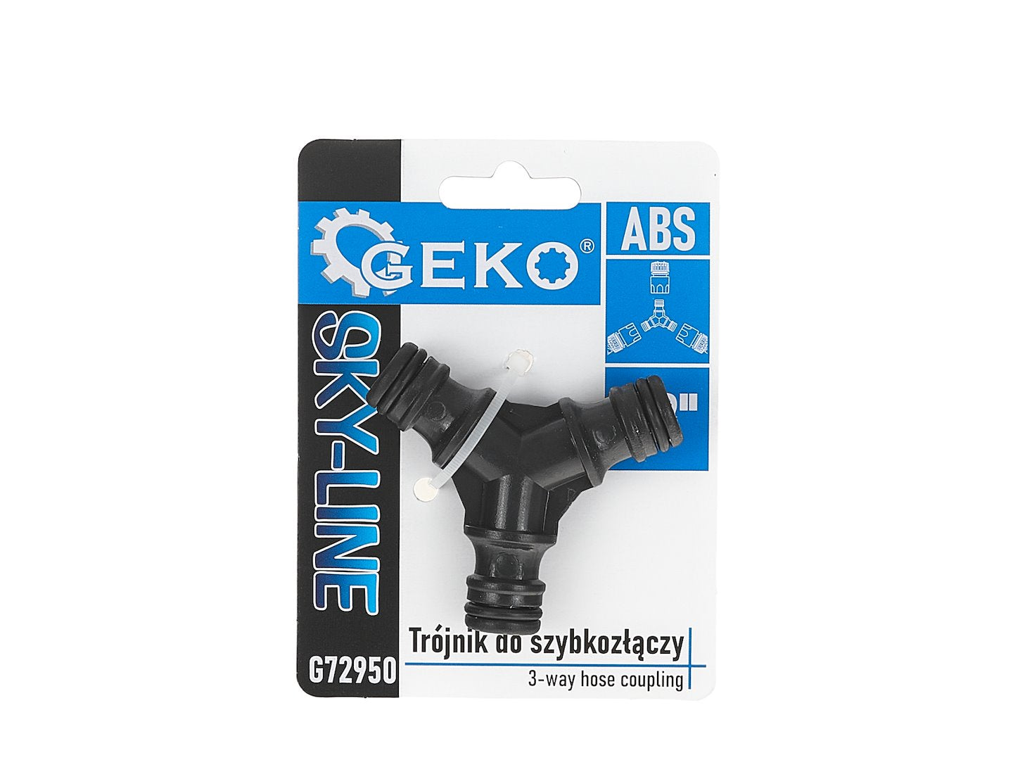 3-weg slangkoppeling SKY-LINE serie – displaydoos