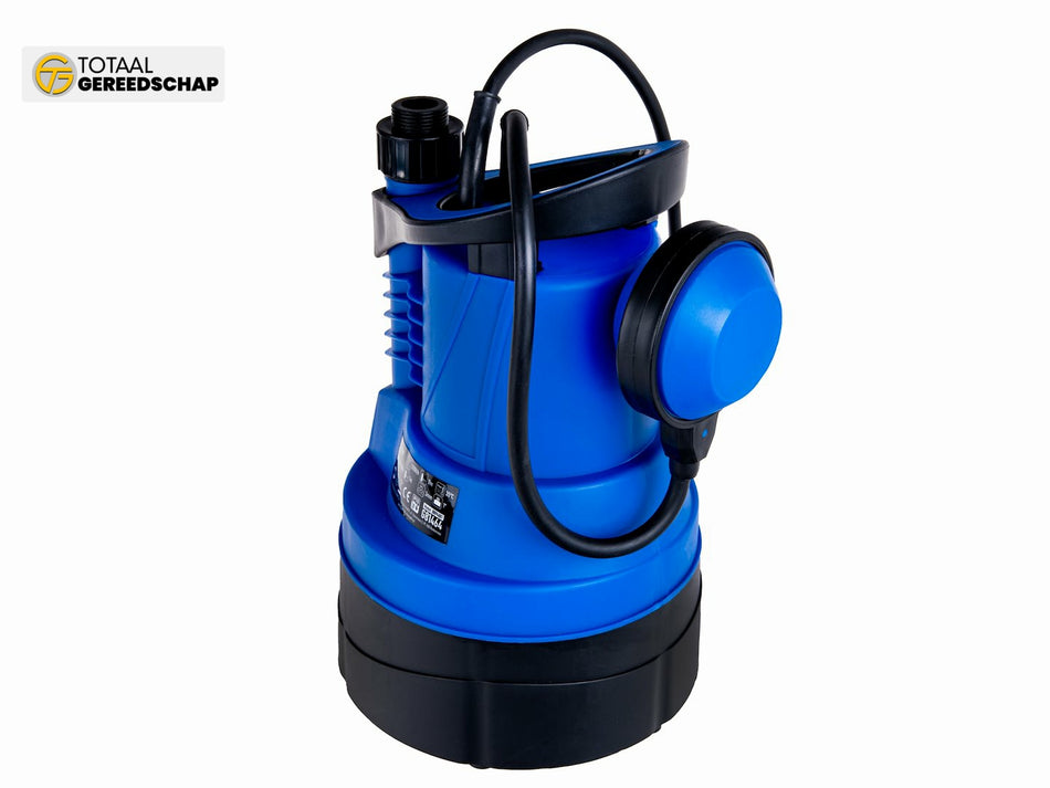 Submersible barrel rainwater pump with floater 400W