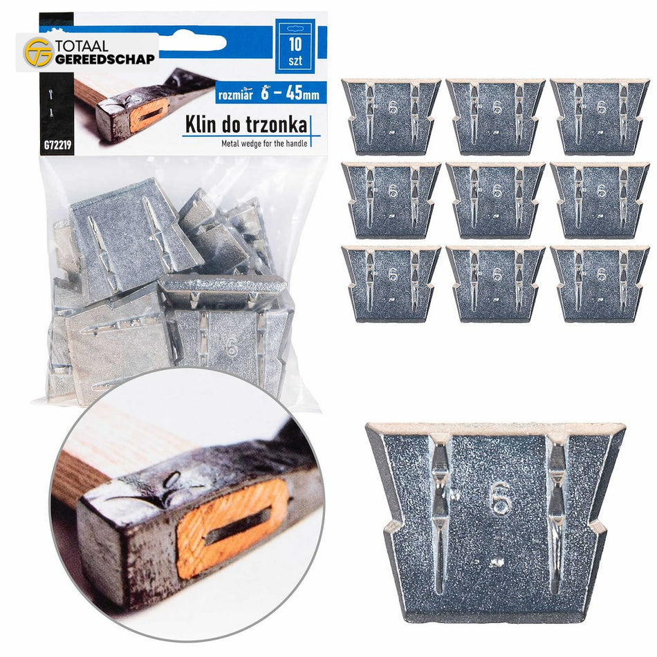 Wedge for handle size 6, pack of 10 pcs.