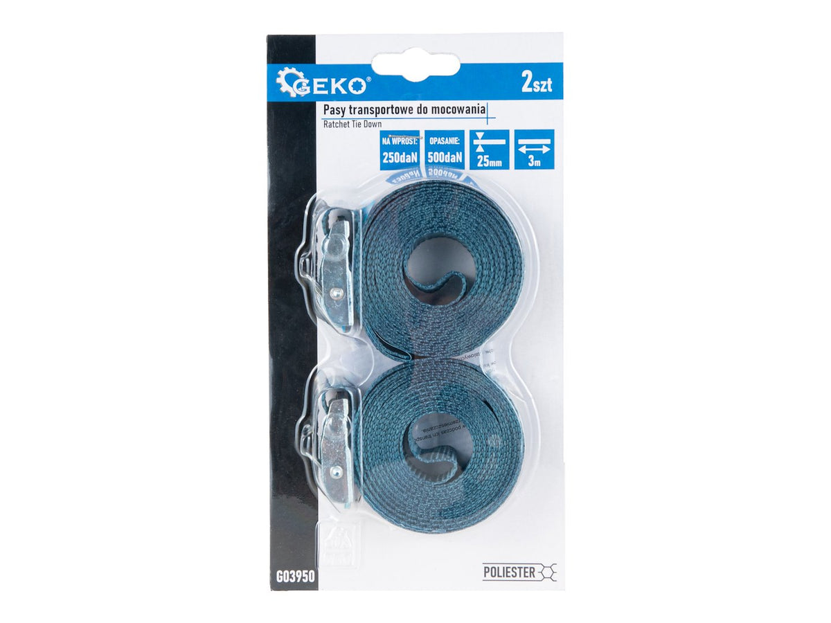 spanband met cam buckle 25mmx0,5m 500kg