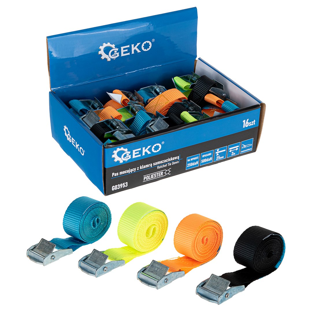 sjorband met klikgesp 25mmx4m 500kg
