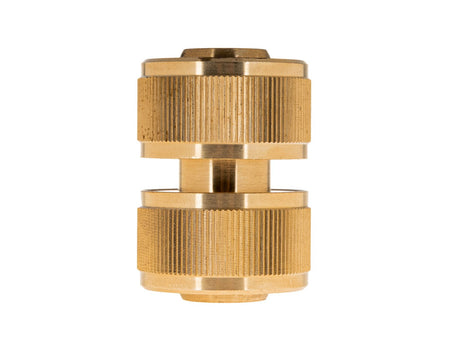 1/2" waterstop slangconnector BRASS-LINE serie