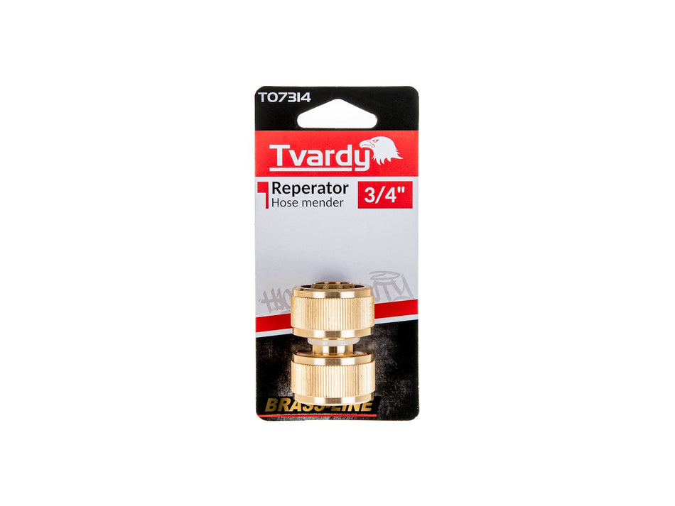 1/2" waterstop slangconnector BRASS-LINE serie