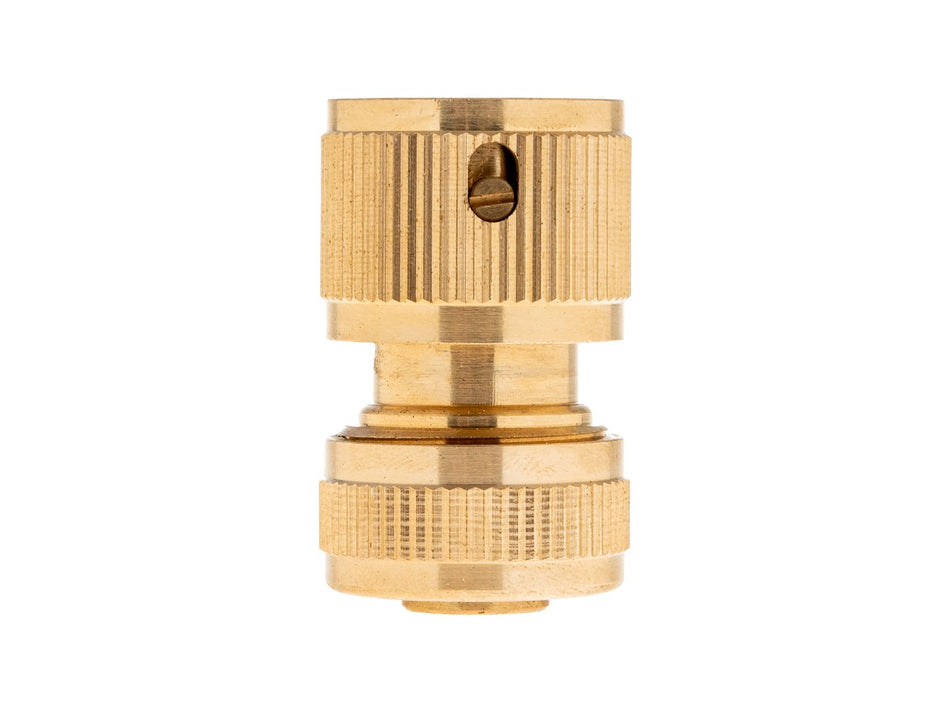 3/4" waterstop slangconnector BRASS-LINE serie