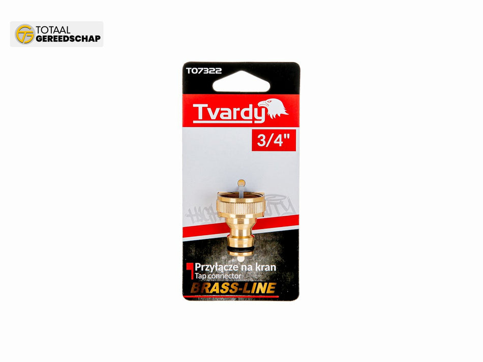 3/4" tap connector BRASS-LINE series
