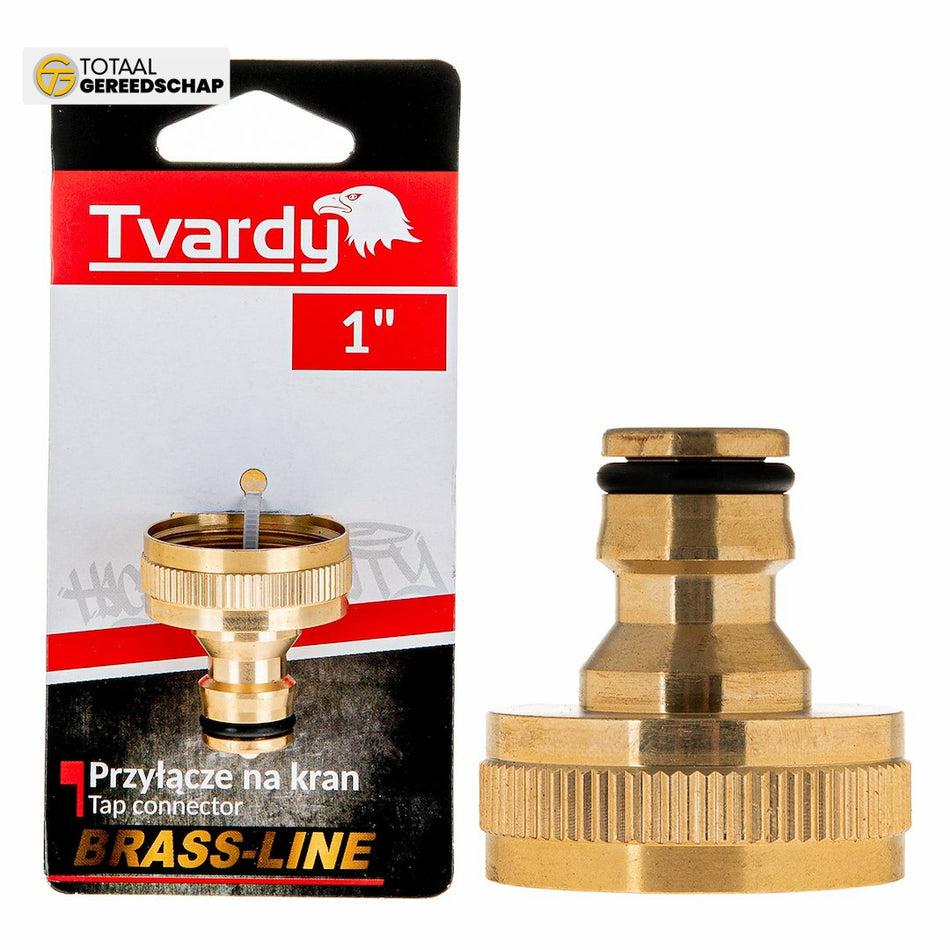 1" tap connector BRASS-LINE series