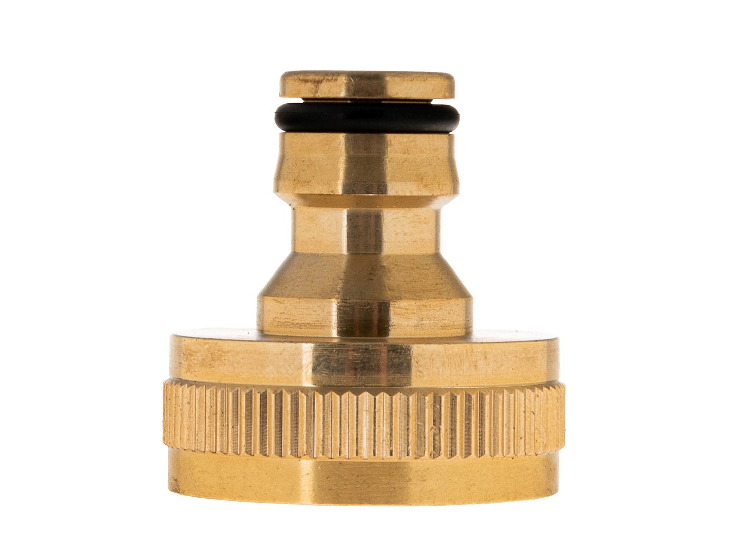 3/4" kraanaansluiting met 1/2" reducer BRASS-LINE serie