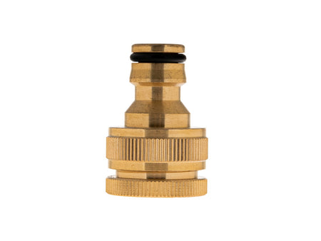 1" kraanaansluiting met 3/4" reducer BRASS-LINE serie