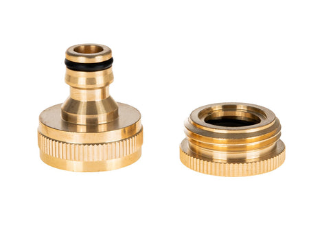 2-weg slangkoppeling BRASS-LINE serie