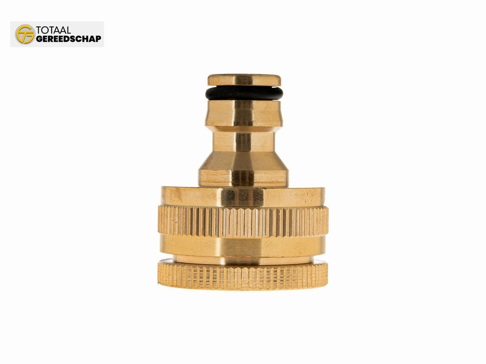 1" tap connector with 3/4" reducer BRASS-LINE series