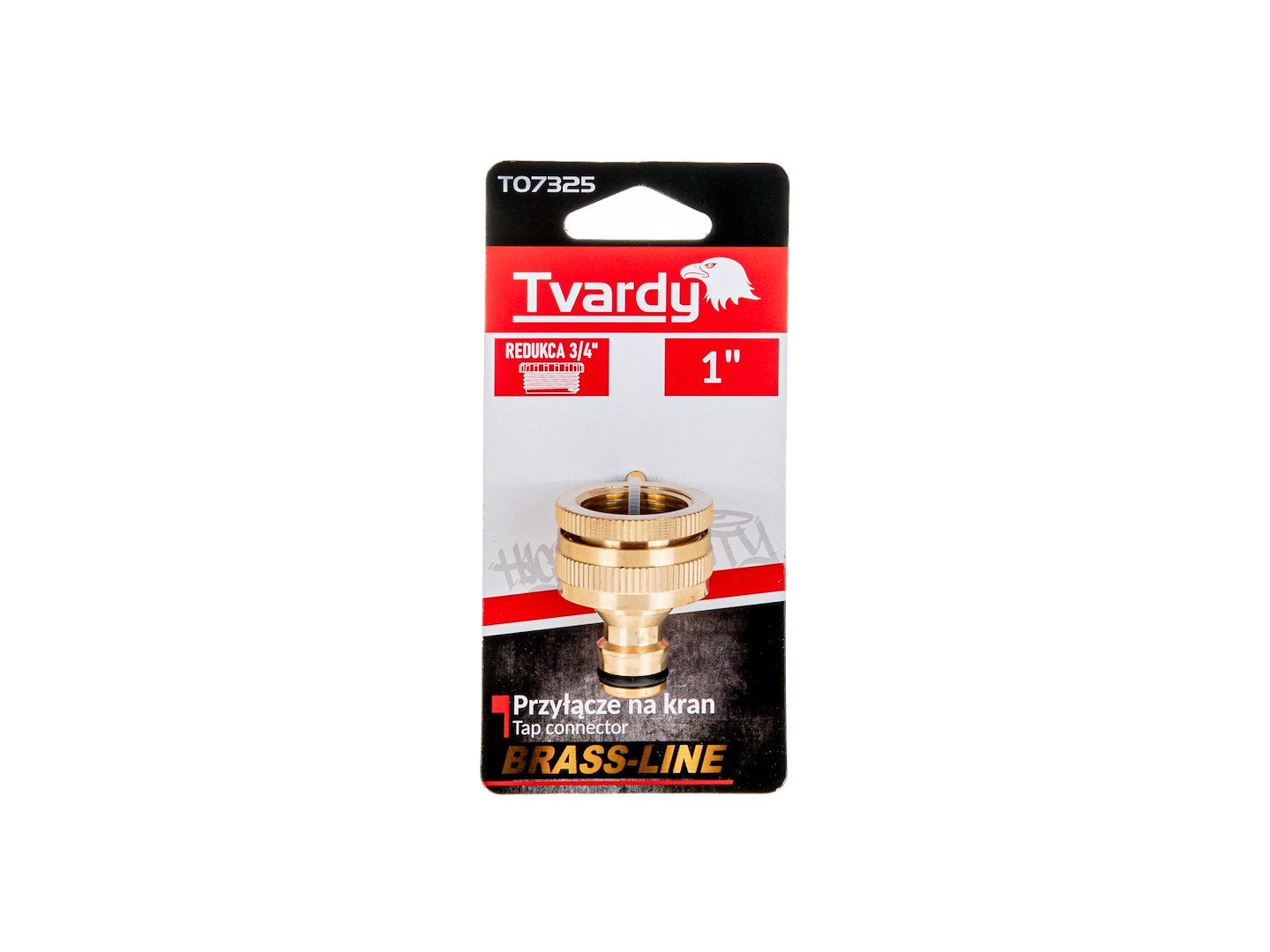 2-weg slangkoppeling BRASS-LINE serie