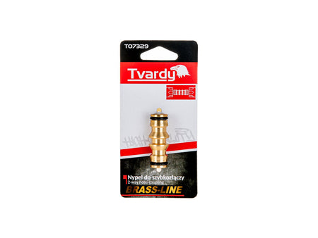 3-weg slangkoppeling BRASS-LINE serie