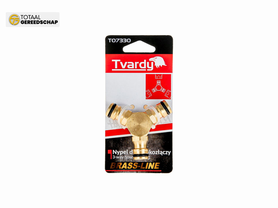 3-way hose coupling BRASS-LINE series