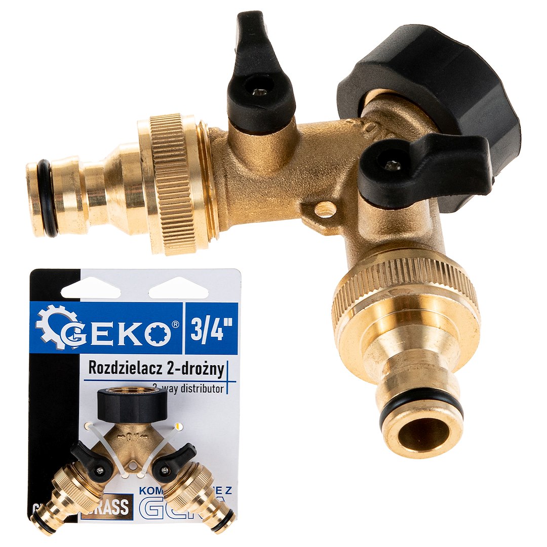 Verstelbare sproeipistool BRASS-LINE serie