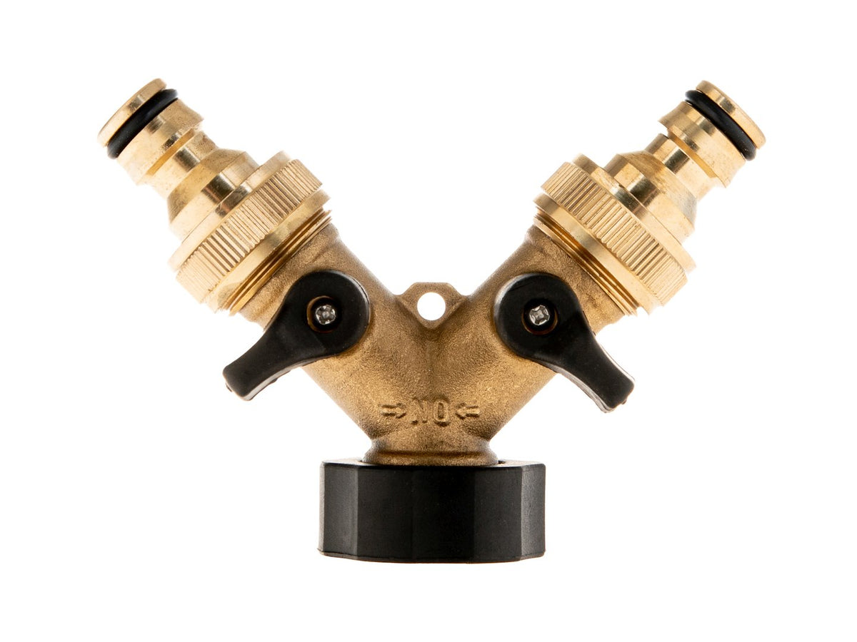 Verstelbare sproeipistool BRASS-LINE serie