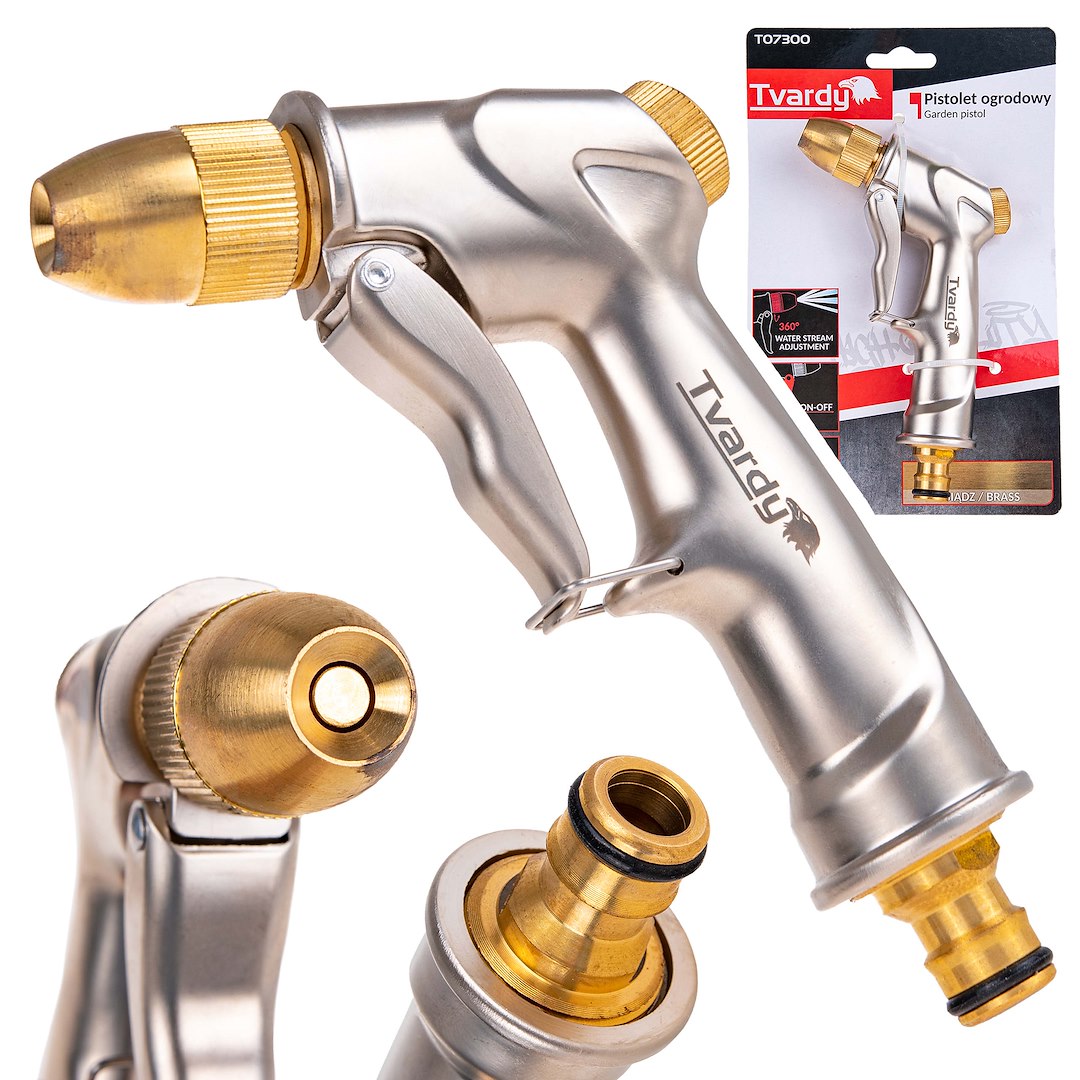 IBC-set - S60x6 adapter + 1/2'' kraan met 3/4'' buitendraad + 1/2'' slangaansluiting + slangkoppeling