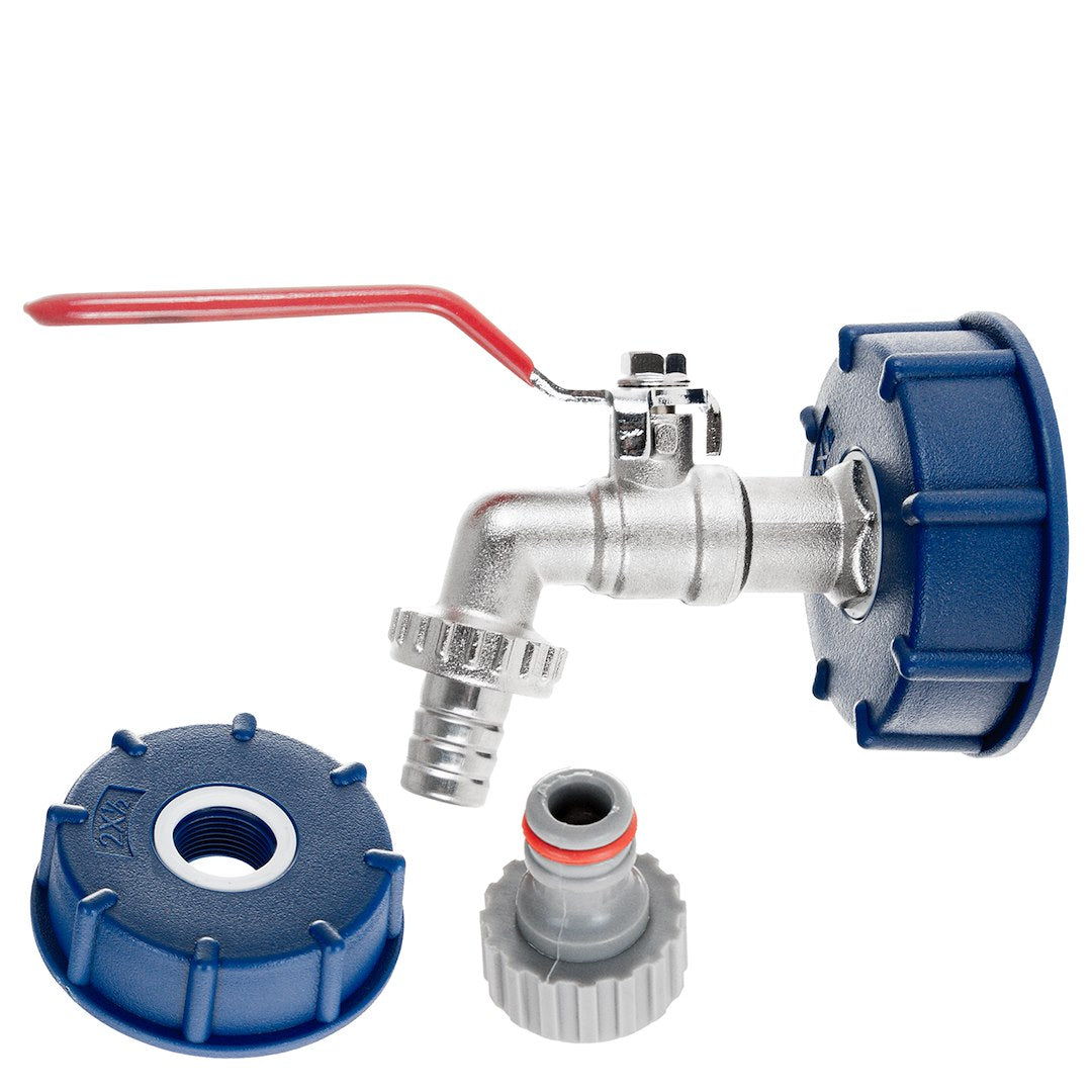 IBC-adapter S60x6 Vrouwelijk x 1/2" Vrouwelijk