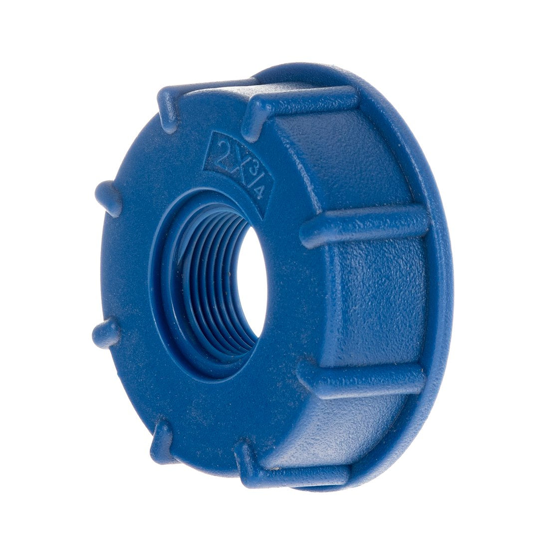 IBC-set - S60x6 adapter + 1/2'' kraan met 3/4'' buitendraad + slangkoppeling