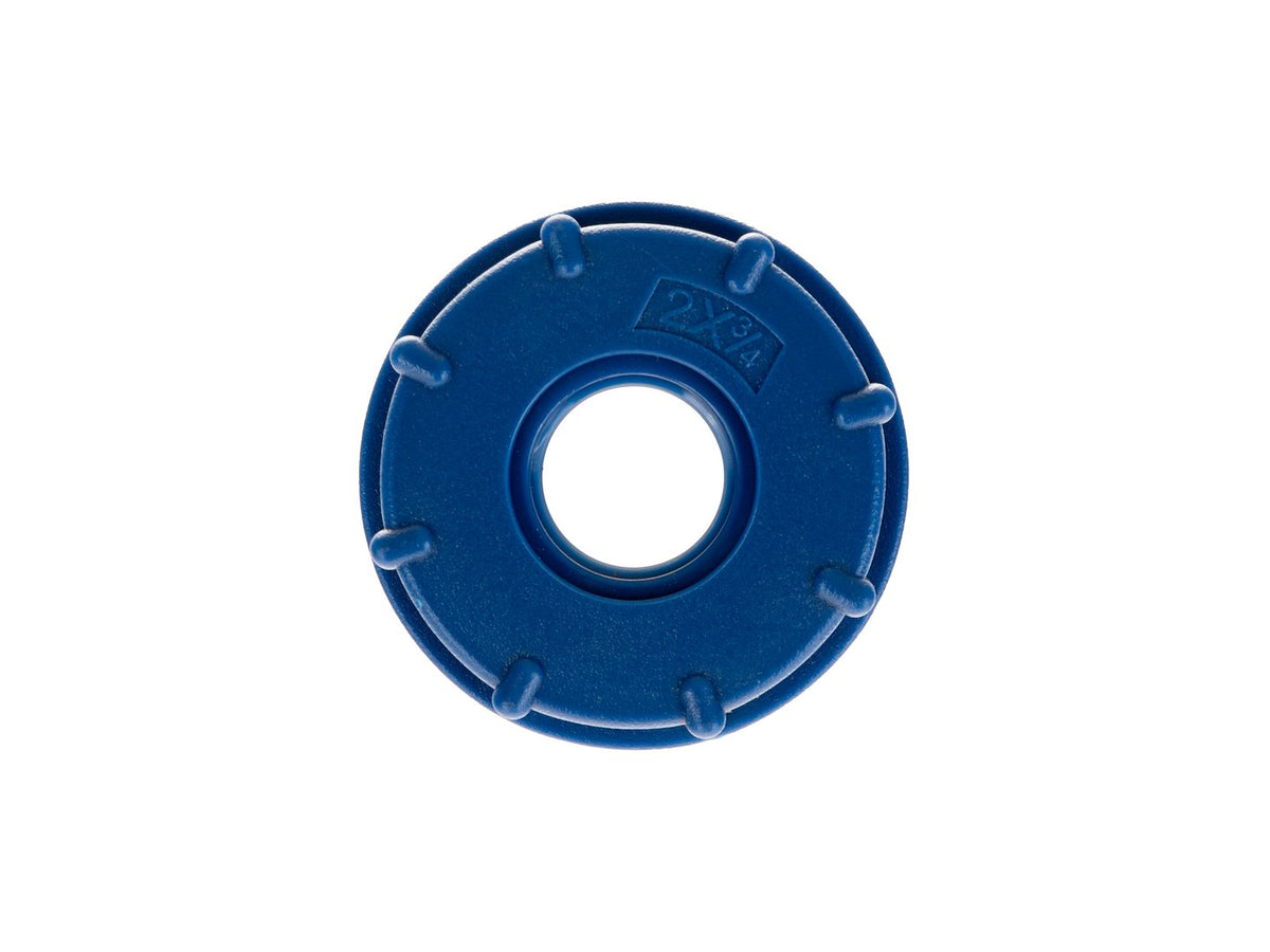IBC-set - S60x6 adapter + 1/2'' kraan met 3/4'' buitendraad + slangkoppeling
