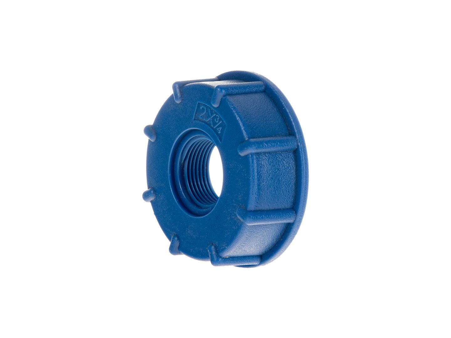 IBC-set - S60x6 adapter + 1/2'' kraan met 3/4'' buitendraad + slangkoppeling