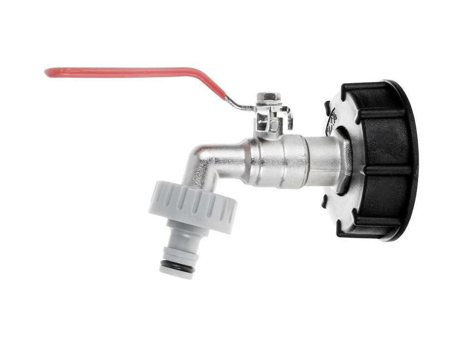 IBC-set – 1/2'' kraan met 3/4'' buitendraad + tuinslangkoppeling