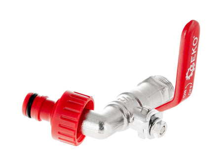 IBC-set – 3/4'' kraan met 1'' buitendraad + tuinslangkoppeling