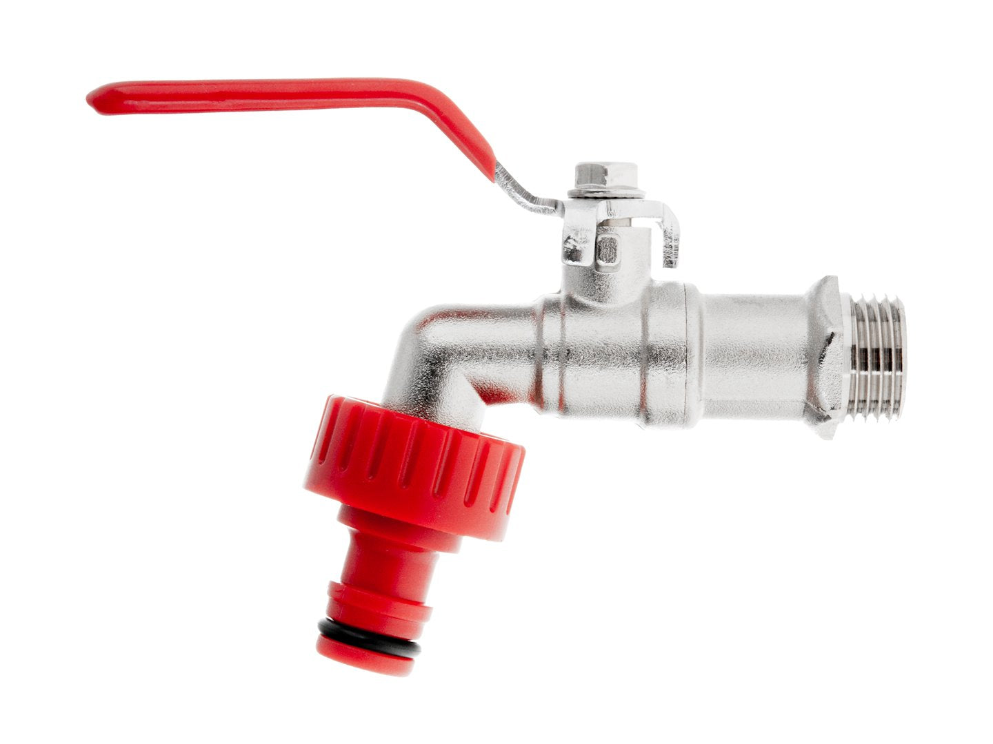 IBC-set – 3/4'' kraan met 1'' buitendraad + tuinslangkoppeling