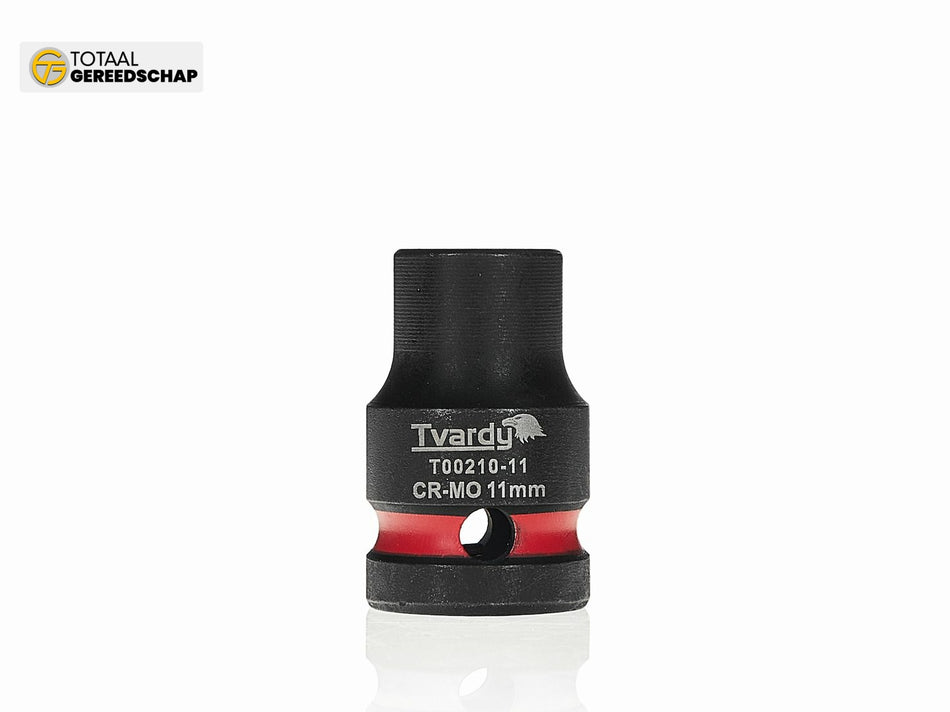 Impact socket  1/2" 6PT 11mm CR-MO