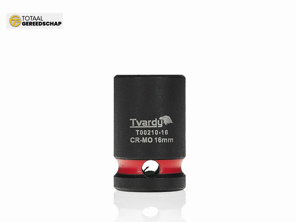 Impact socket  1/2" 6PT 16mm CR-MO