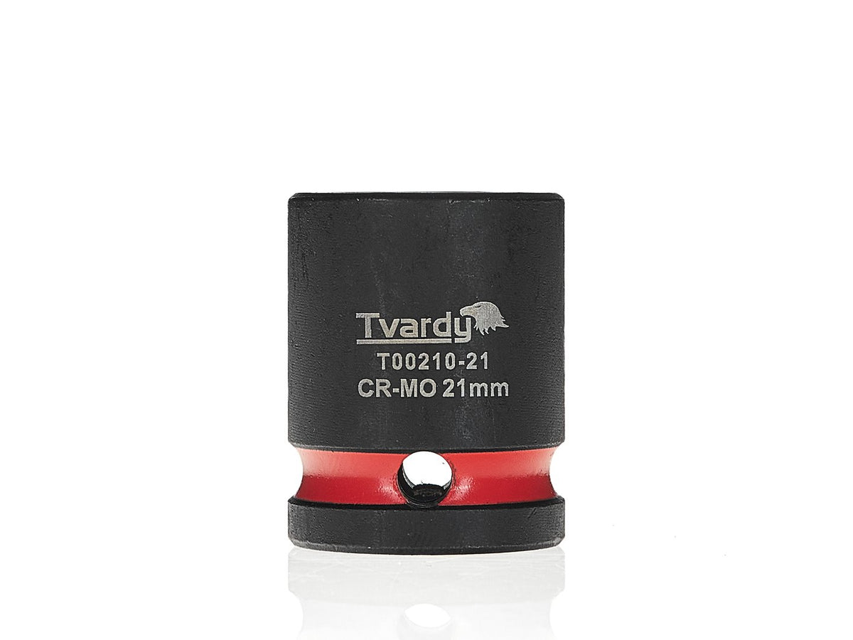Dopsleutel slag 1/2" 6-kant 21mm CR-MO