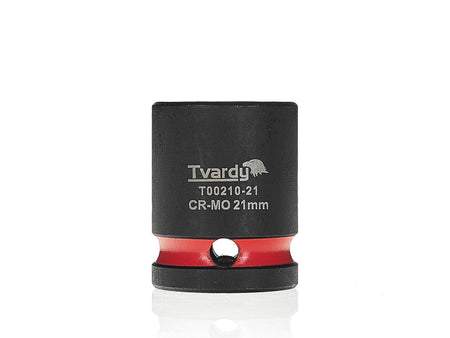 Dopsleutel slag 1/2" 6-kant 21mm CR-MO